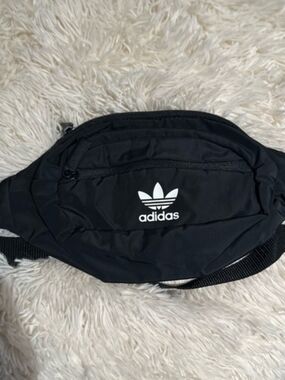 adidas Black Trefoil Sling Bag